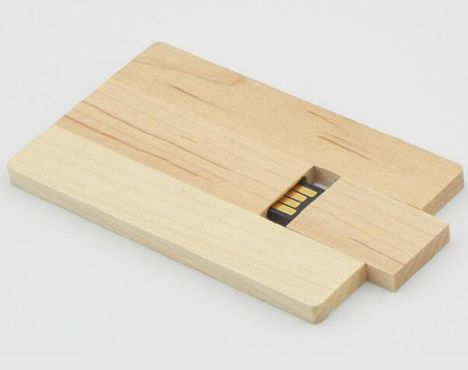 原木頭名片碟USB-0514